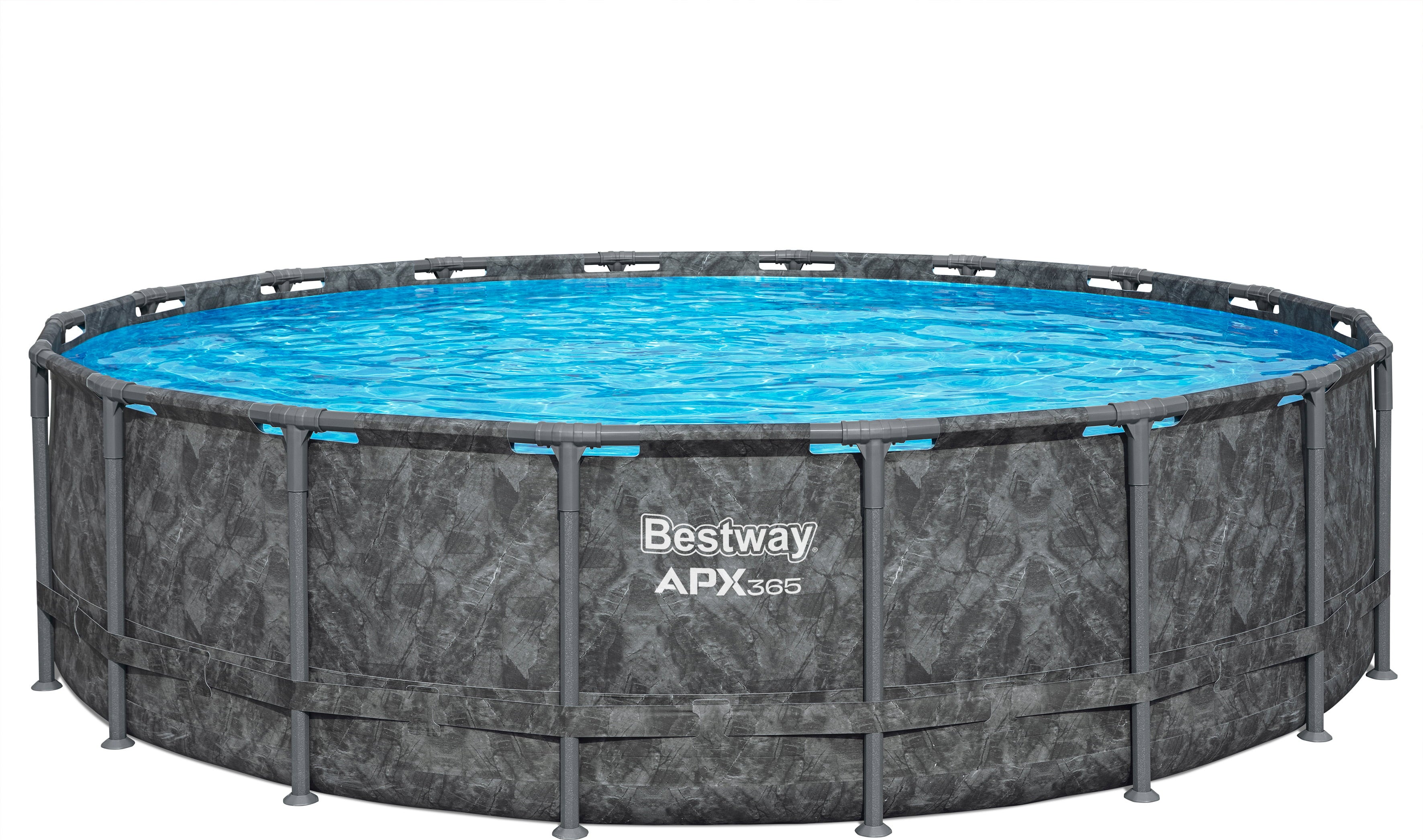 APX365™ Winterfestes Frame Pool Komplett-Set Ø 549 x 132 cm