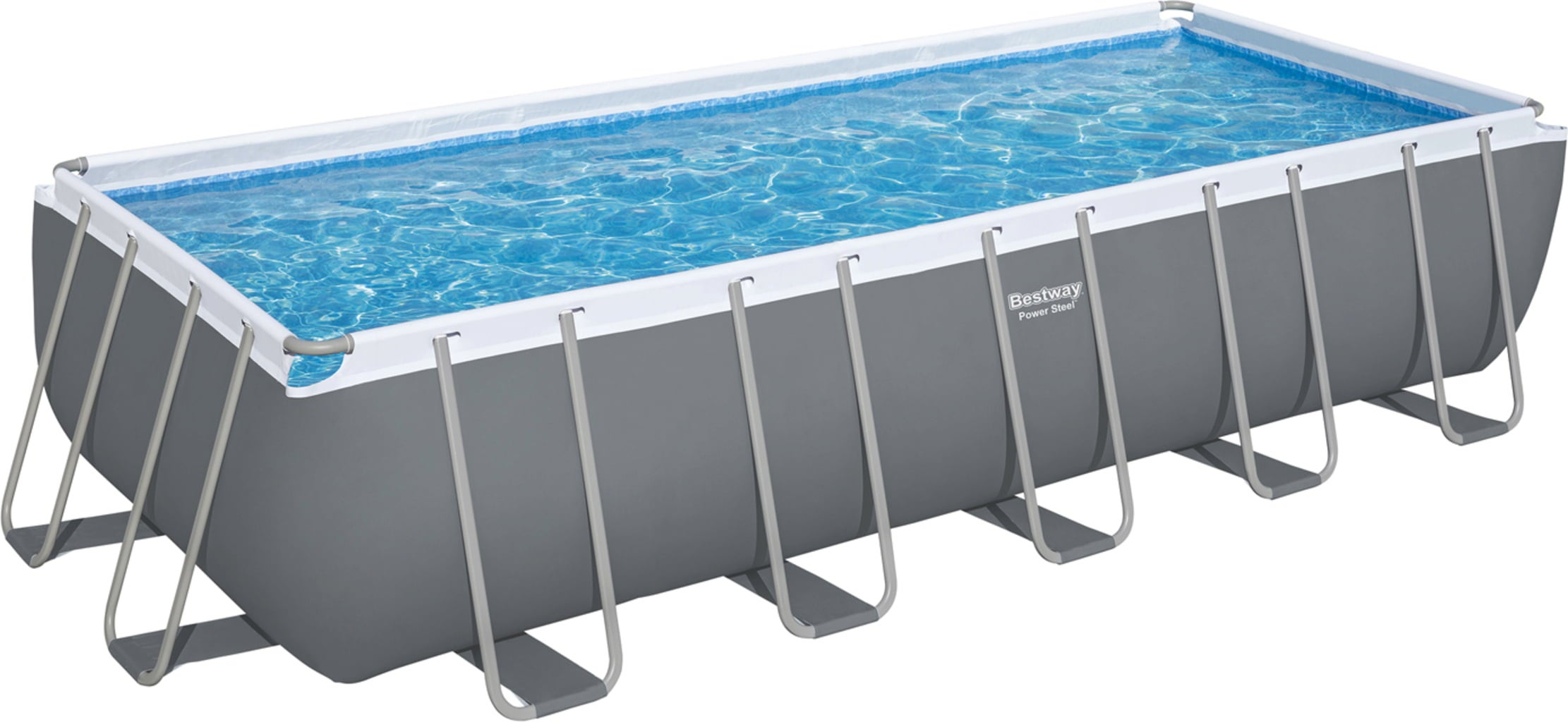 Frame Pool Komplett-Set Power Steel™ 640 x 274 x 132 cm inkl. Sandfilteranlage