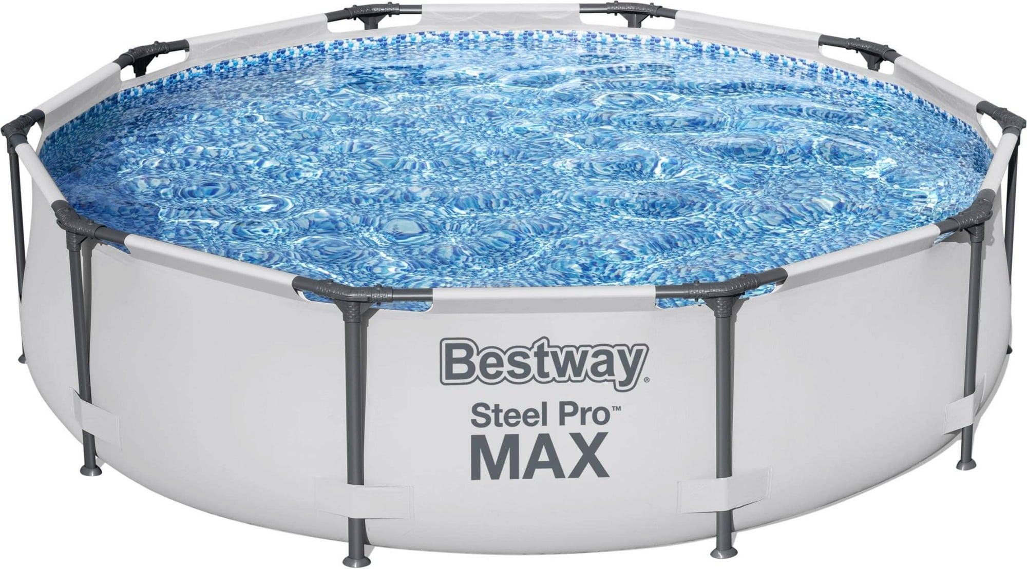 Frame Pool Set Steel Pro MAX™ Ø 305 x 76cm inkl. Filterpumpe