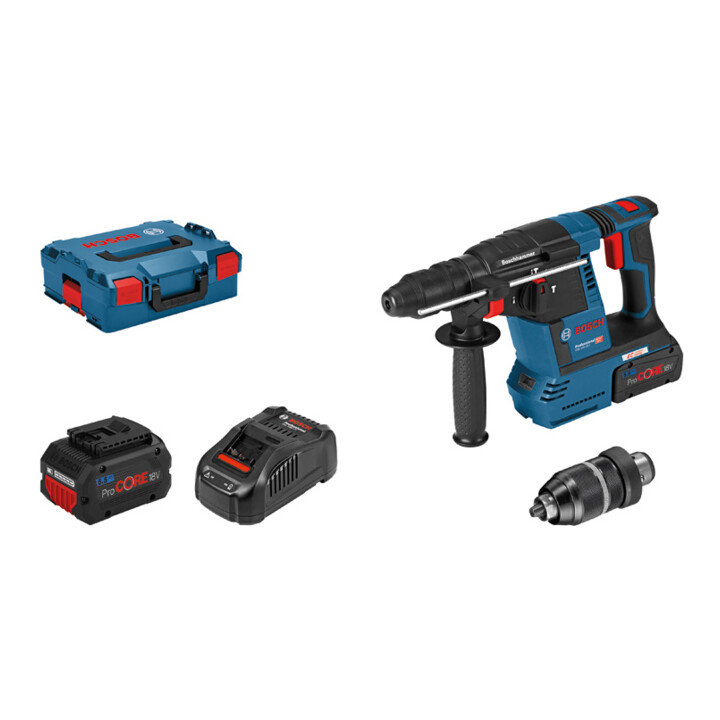 Bosch Akku-Bohrhammer mit SDS plus GBH 18V-26 F