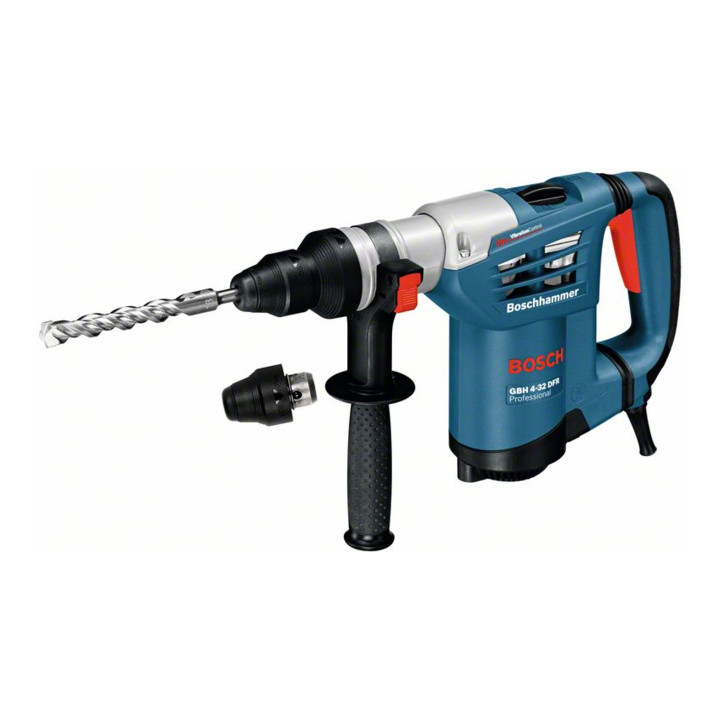 Bosch Bohrhammer mit SDS plus GBH 4-32 DFR Handwerkkoffer Schnellspannbohrfutter