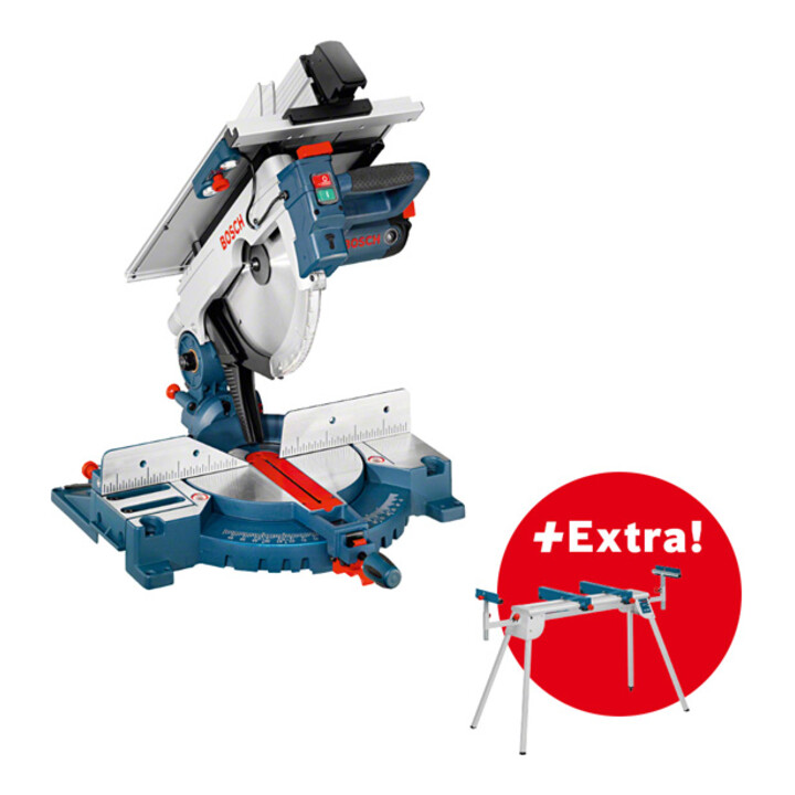 Bosch Kombinationssäge GTM 12 JL mit Arbeitstisch GTA 2600 in Karton