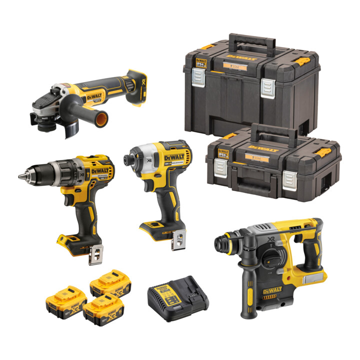 DEWALT Akku-Schlagbohrschrauber-Set 18V / 5Ah DCD 796