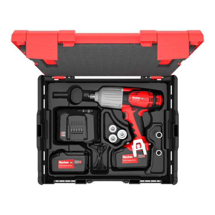 fischer Akku Schlagschrauber FSS 18V 600 Set3
