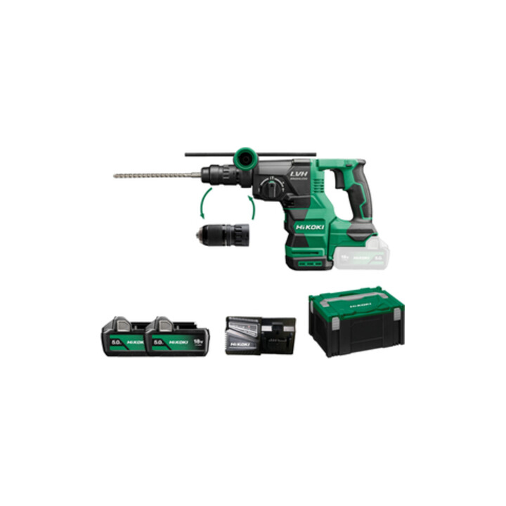 Hikoki Akku-Bohr- und Meißelhammer (SDS-plus) DH1826DC (5