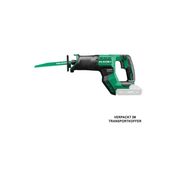 Hikoki Akku-Säbelsäge CR18DMA (Basic) (Transportkoffer)