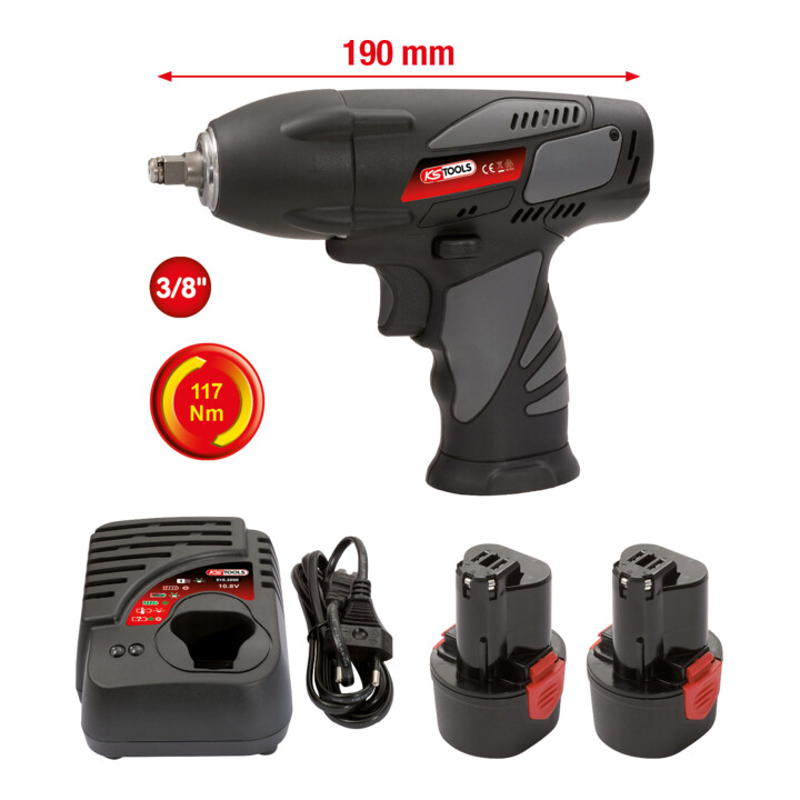KS Tools 3/8' Akku-Schlag-Schrauber
