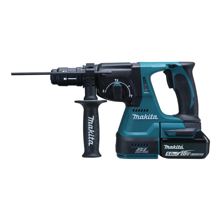 Makita Akku-Kombihammer DHR243RTJ mit SDS-PLUS