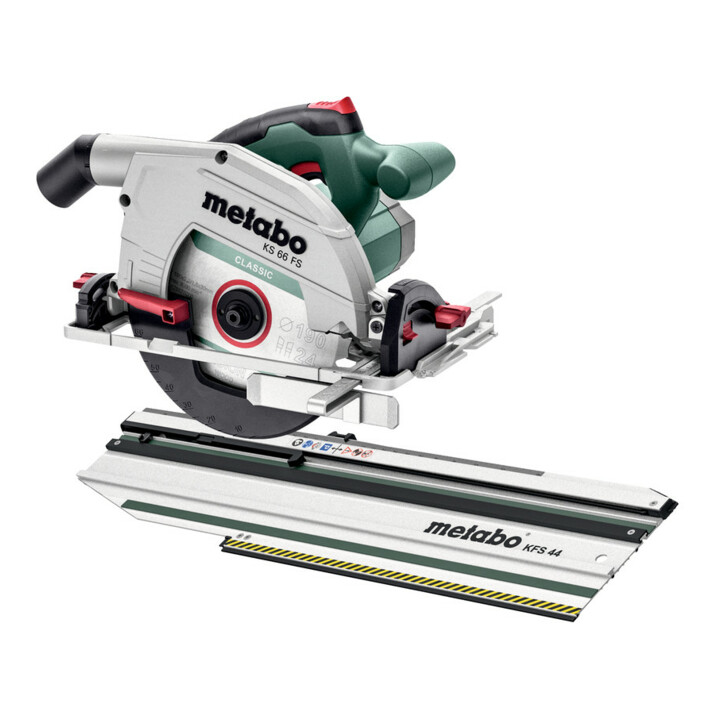 Metabo Set Handkreissäge KS 66 FS mit Kappschiene KFS 44; Karton